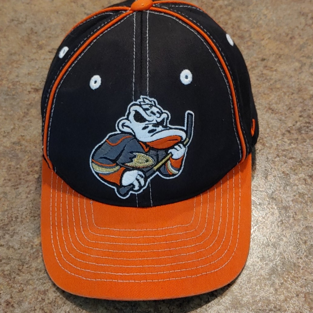 Zephyr NHL anthem ducks hockey hat